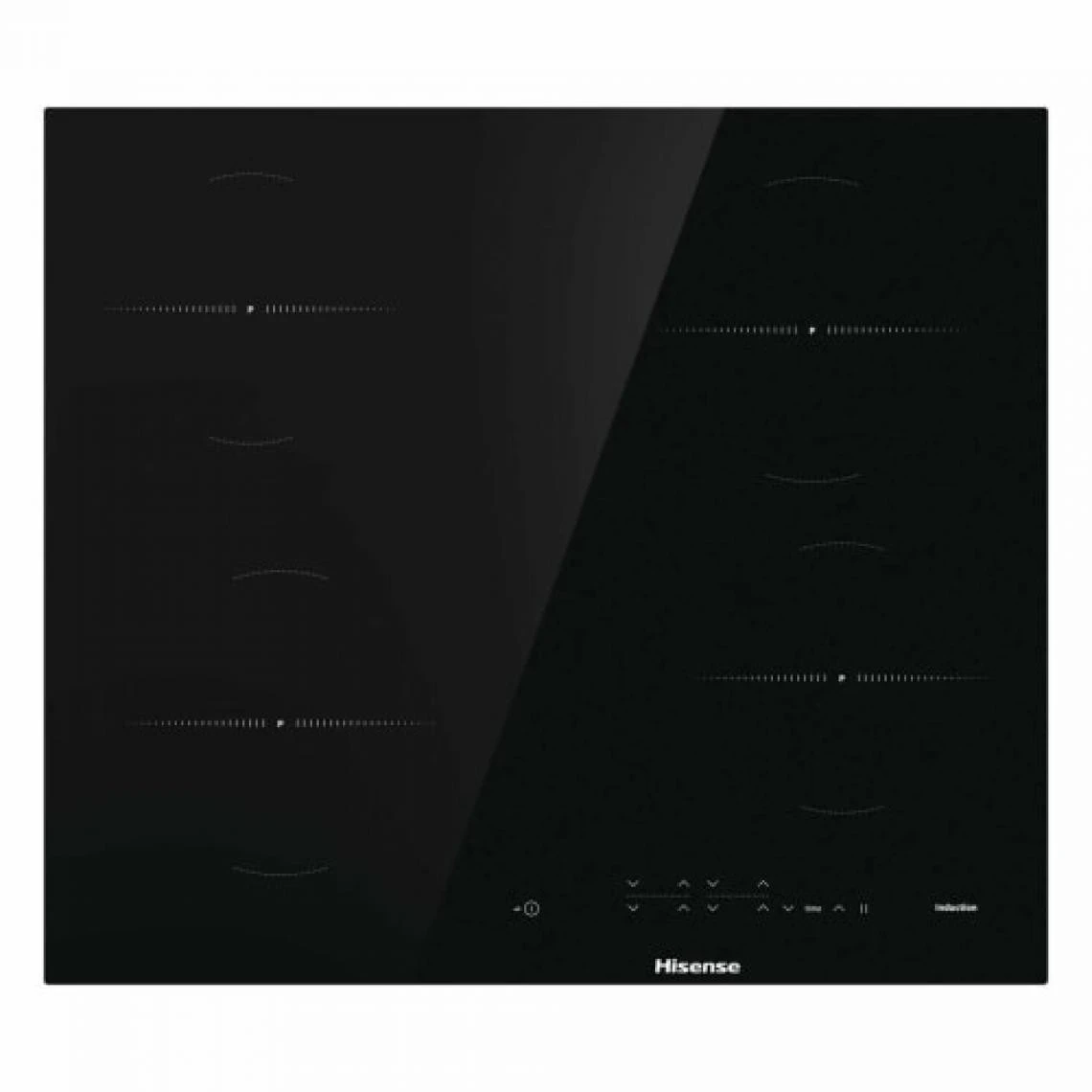 HISENSE E6431CB Plaque Vitrocéramique 6000 W 4 Foyers Verre Céramique Noir