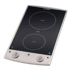 Rommelsbacher EBC 3075/E Table De Cuisson 28.8cm 3000W 2 Foyers Verre Céramique Noi...