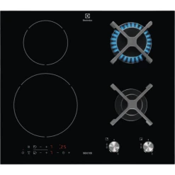 Electrolux EGD 6576 NOK Table De Cuisson Sécurité Enfant 8500W 4 Foyers Acier I...