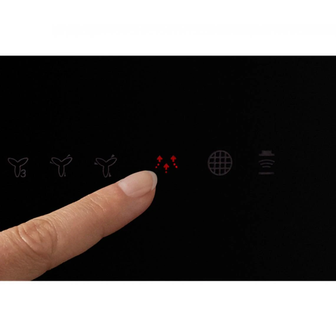 Hotte Décorative Inclinée 90cm 700m3/h Blanc - Lfv619w - ELECTROLUX – Image 2