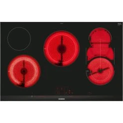 Siemens ET875LMP1D Table De Cuisson 4600W 5 Foyers Fonction Boost Céramique N...