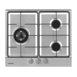 Taurus GI3EB Table De Cuisson 6050W 240V 3 Zones Encastrable Acier Inoxydable...