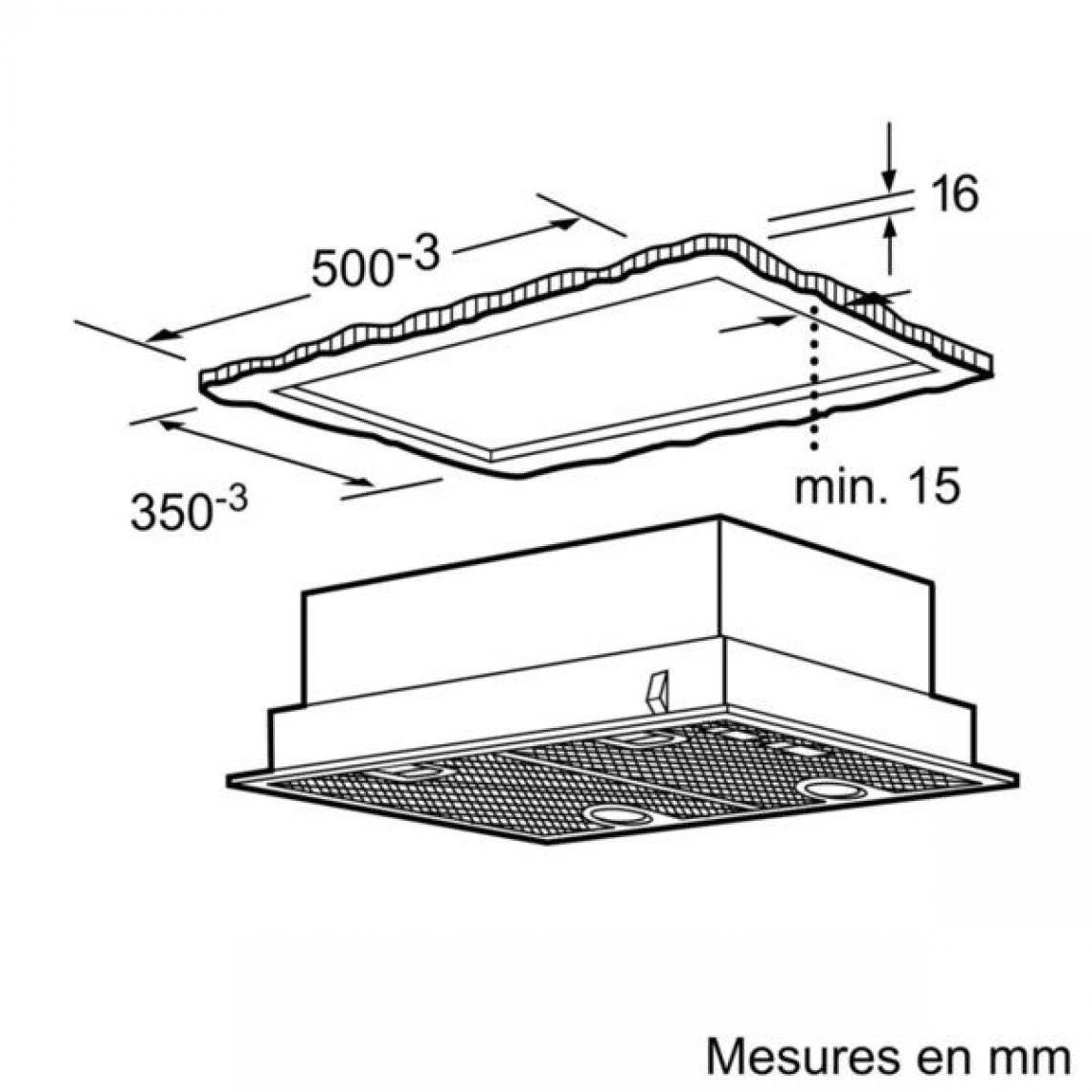 Groupe Filtrant 53cm 618m3/h - Dhl555bl - BOSCH – Image 3