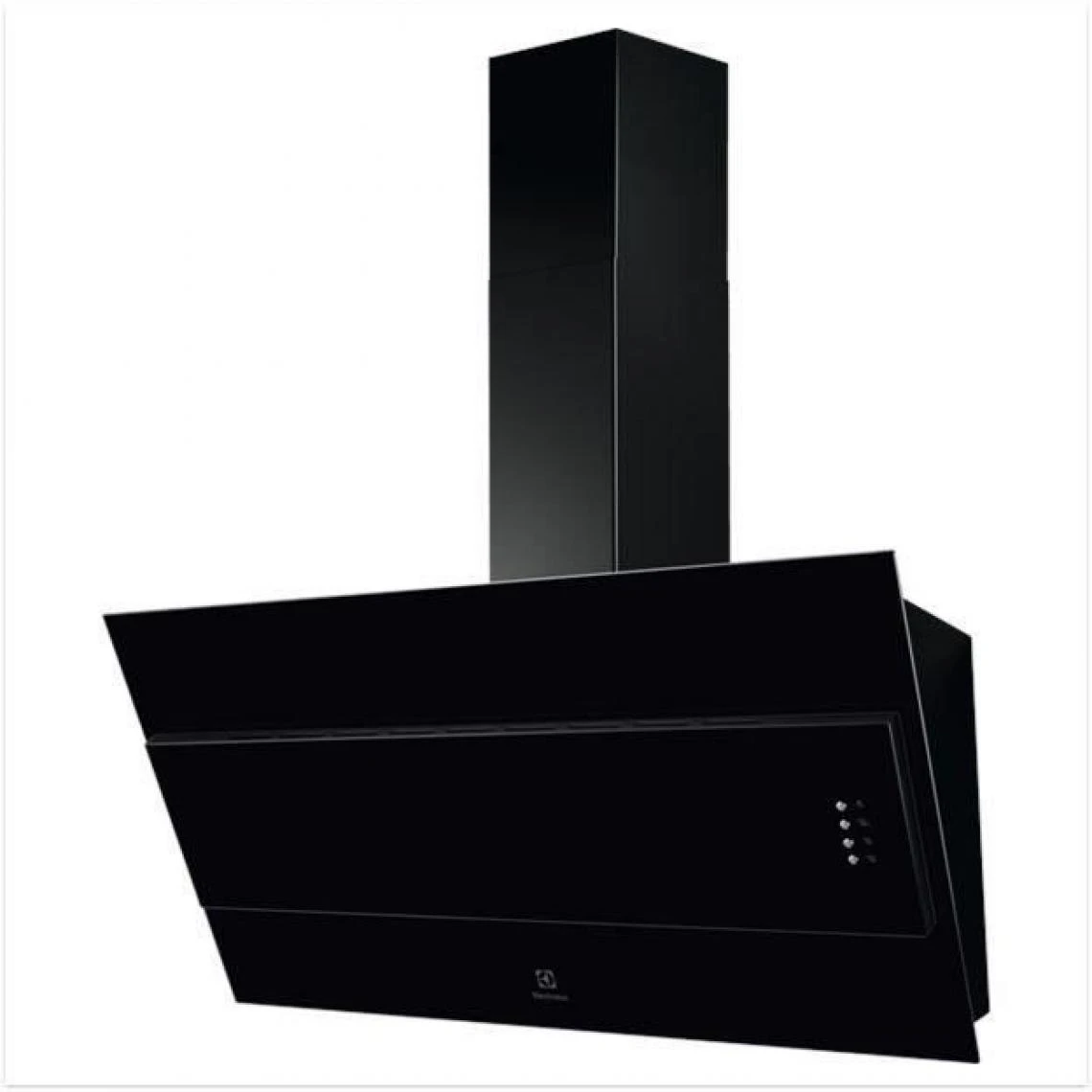 Hotte Décorative Inclinée 90cm 600m3/h Noir - Lfv319k - ELECTROLUX