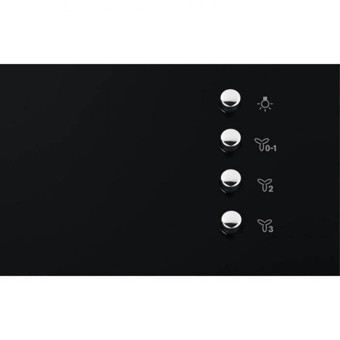 Hotte Décorative Inclinée 90cm 600m3/h Noir - Lfv319k - ELECTROLUX – Image 2