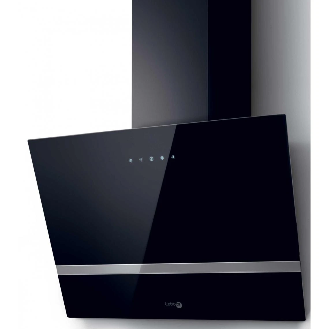 Turboair Hotte Décorative Inclinée 60cm 67db 713m3/h Noir - Kitty Bl/a/60 - T...