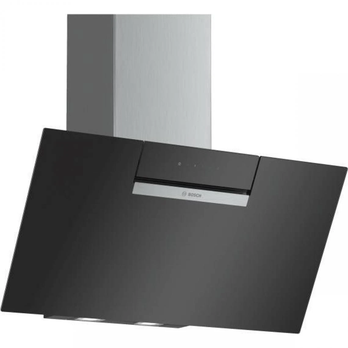 Hotte Décorative Inclinée 80cm 669m3/h Noir - Dwk87em60 - BOSCH