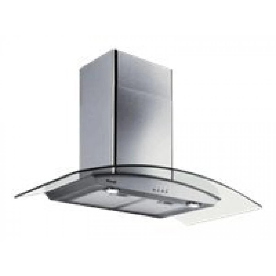 Hotte Décorative Murale 90cm 827m3/h Inox Et Verre - Ad1070x - BRANDT – Image 2