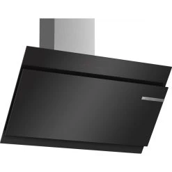 Hotte Décorative Inclinée 90cm 840m3/h Noir - Dwk98jq60 - BOSCH