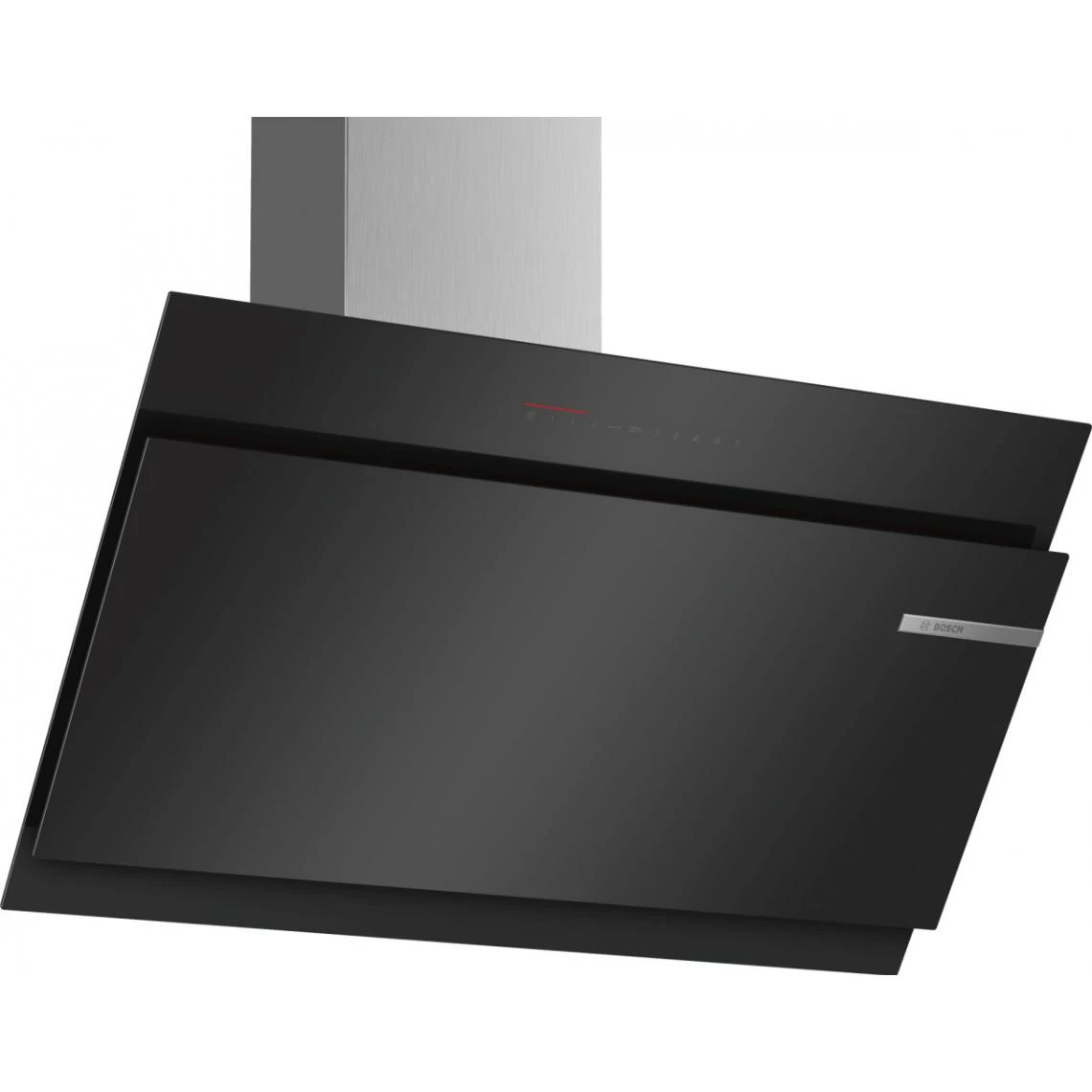 Hotte Décorative Inclinée 90cm 840m3/h Noir - Dwk98jq60 - BOSCH