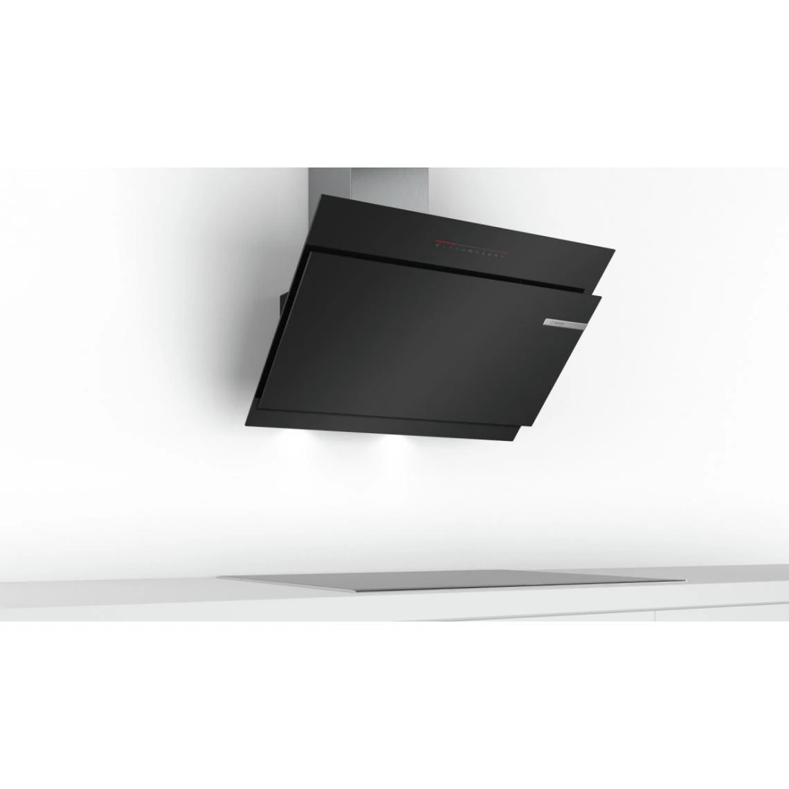 Hotte Décorative Inclinée 90cm 840m3/h Noir - Dwk98jq60 - BOSCH – Image 2