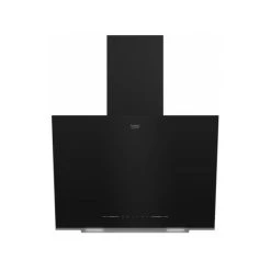 Beko Hotte Decorative Murale BHCA66641BFBHS Pan Incliné , 60 Cm, 720m3/h