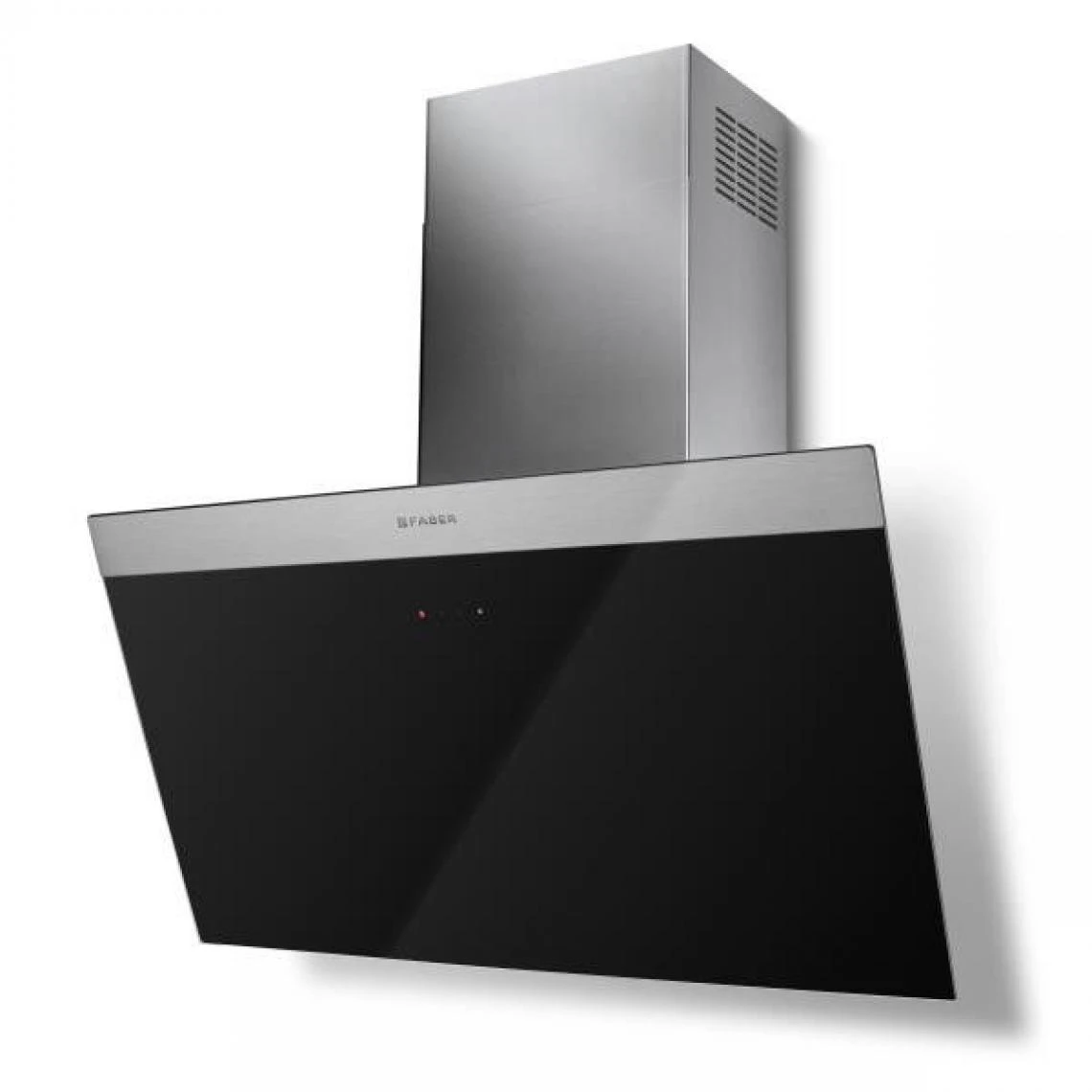 Hotte Décorative Inclinée 90cm 580m3/h Noir - 5816724 - FABER