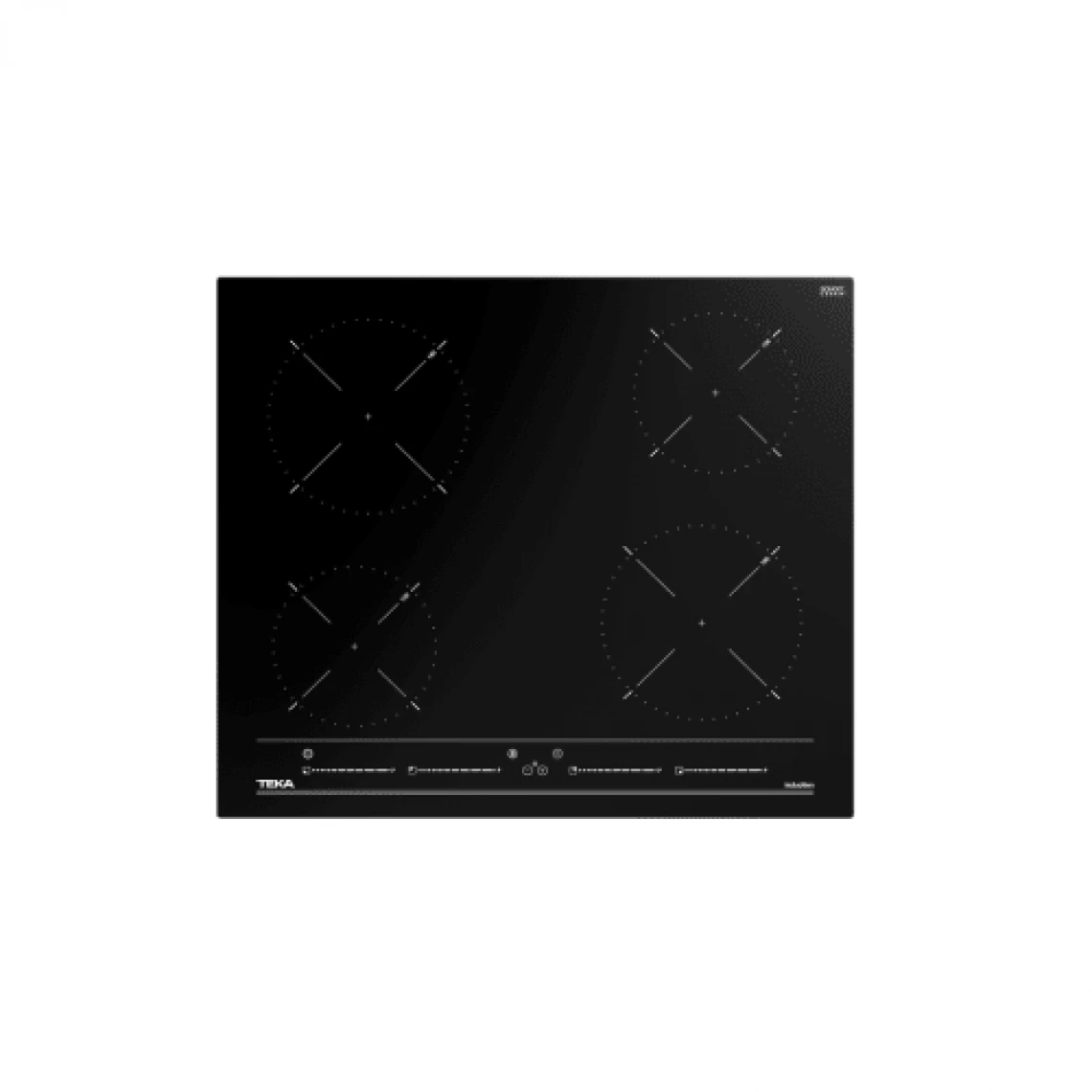 Teka IBC 64010 Table De Cuisson 7200W Intégrable Verre Noir