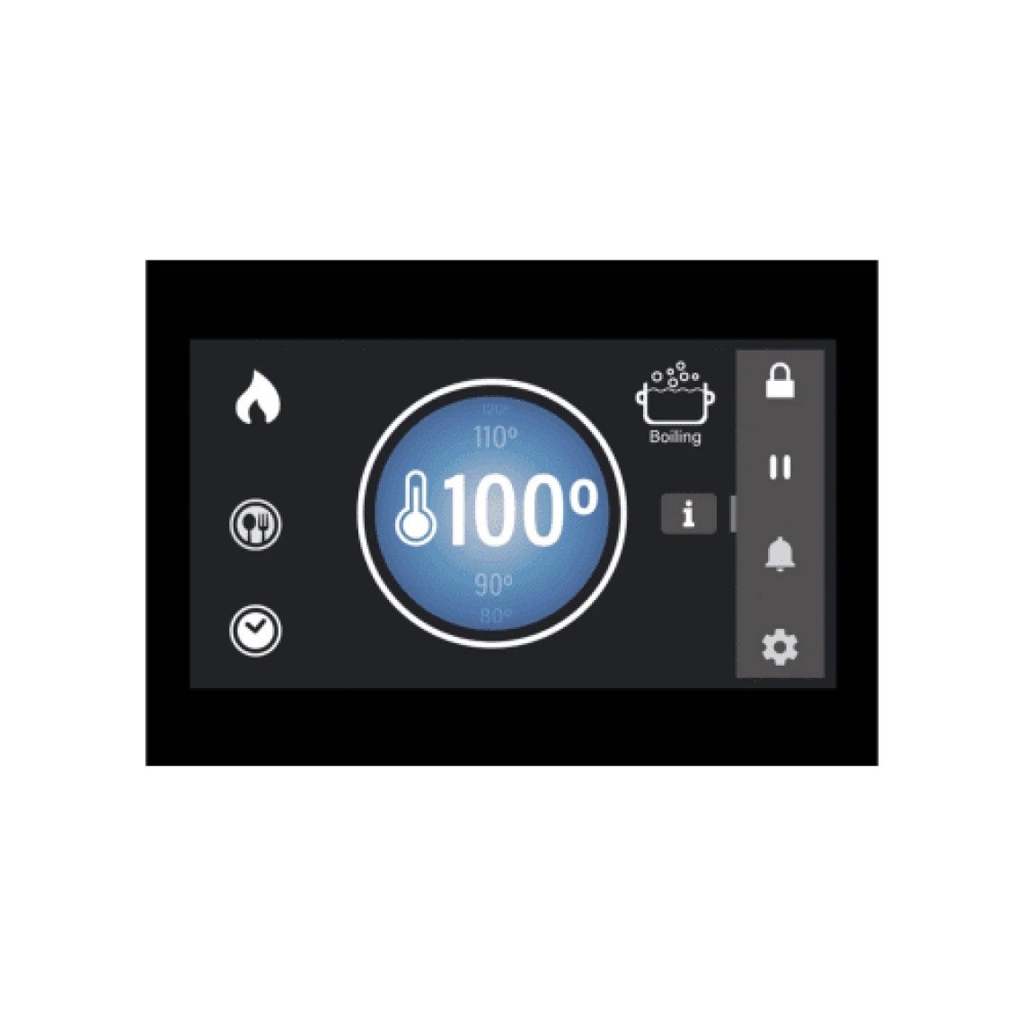 Cata IDF 8021 PRO BK Table De Cuisson 2000W 240V 60Hz Encastrable 4 Zones V... – Image 2