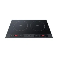 Steba IK100 Tables De Cuisson 3100W 230V 2 Foyers Commandes Tactiles Vitroc?...