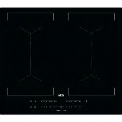AEG IKE64450IB Table De Cuisson Électrique OptiHeat Control 2300W 2 Foyer...