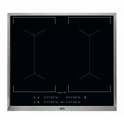 AEG IKE64450XB Plaque Induction Détection De Casserole 60cm 7350W 4 Foyer...