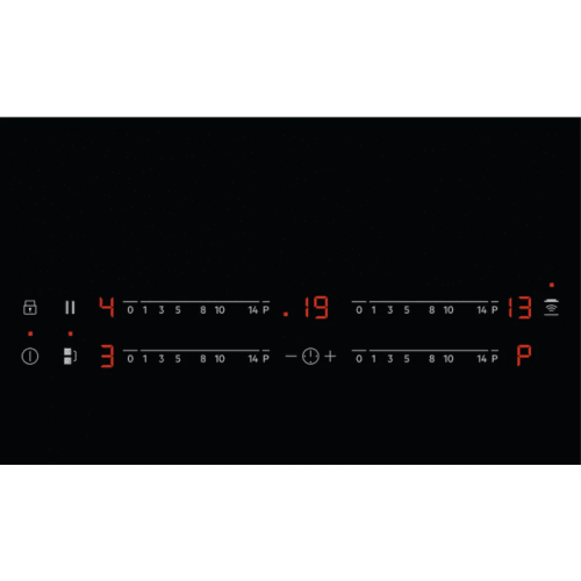 AEG IKE84445XB Table De Cuisson 7350W 240V 60Hz Câble Électrique Vitroc?... – Image 2