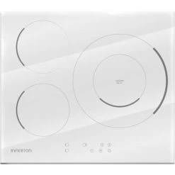 Other IND932WH Table De Cuisson 1500W 3 Brûleurs Mode Turbo Commande Tactil...