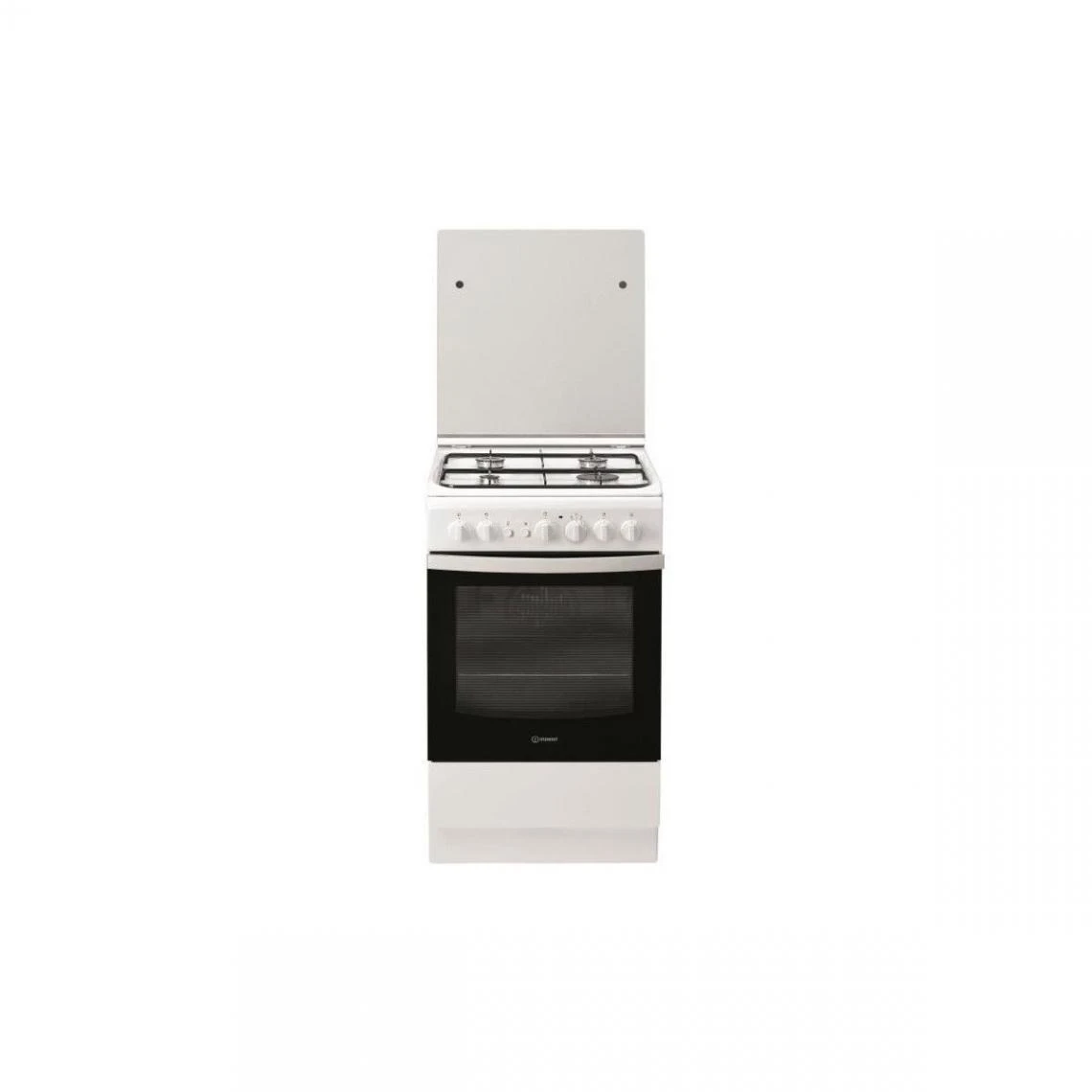 Cuisinière Gaz 59l 4 Feux Blanc - Is5g2pcw/fr - INDESIT