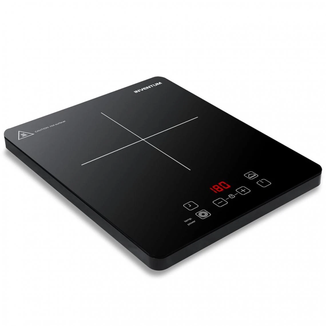 Inventum Plaque à Induction 2000 W Noir KI120T