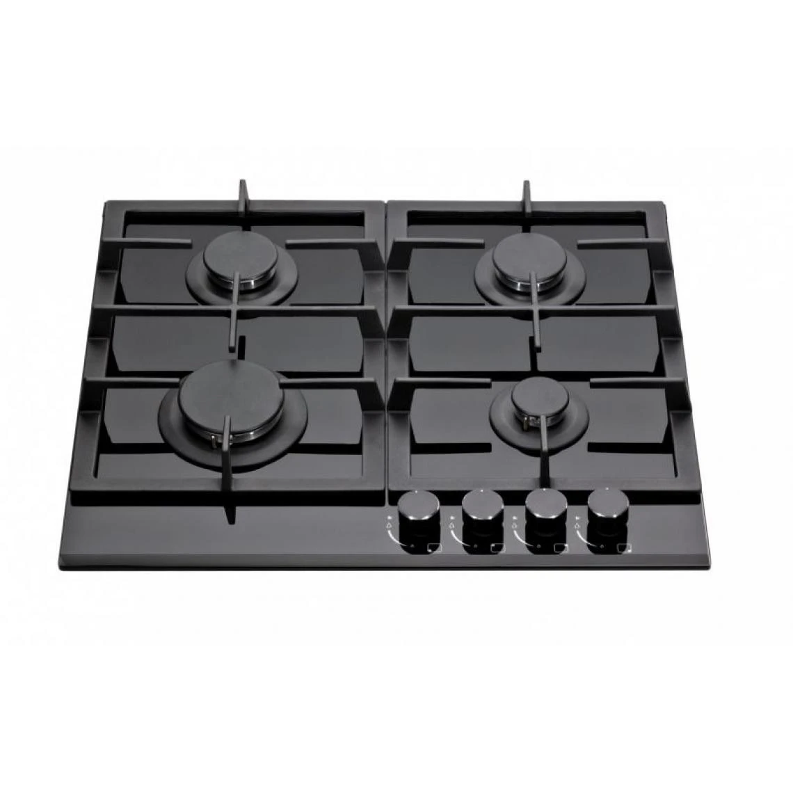 MPM 60-GMH-18 Plaque Noir Intégré (placement) Gaz 4 Zone(s)