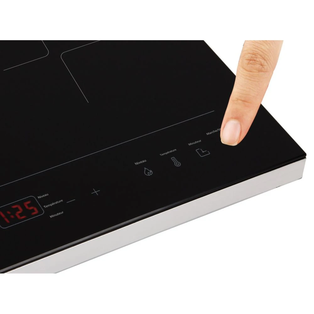 Naelia Double Plaque Induction Vitrocéramique - CGF-06101-NAE – Image 3