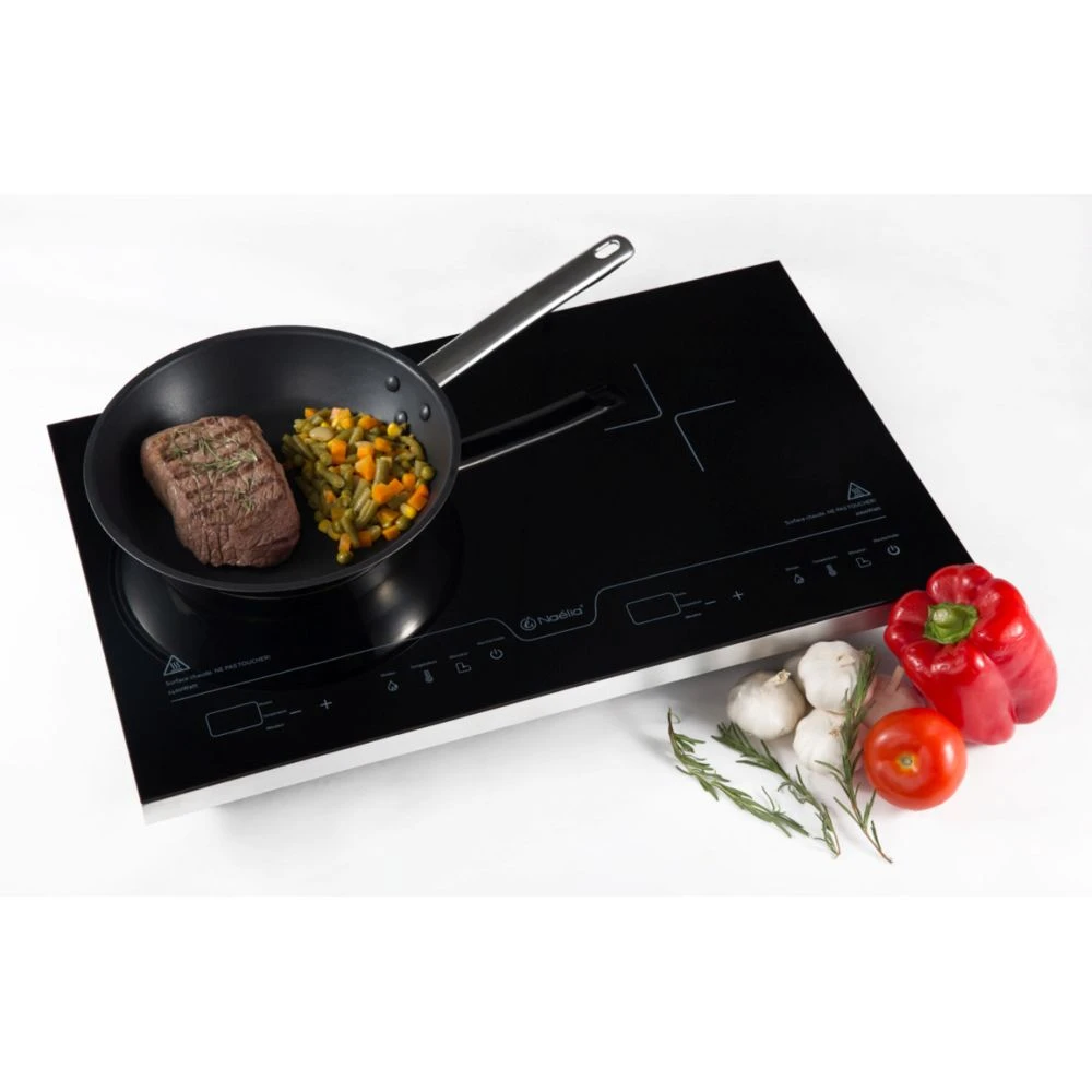 Naelia Double Plaque Induction Vitrocéramique - CGF-06101-NAE – Image 5