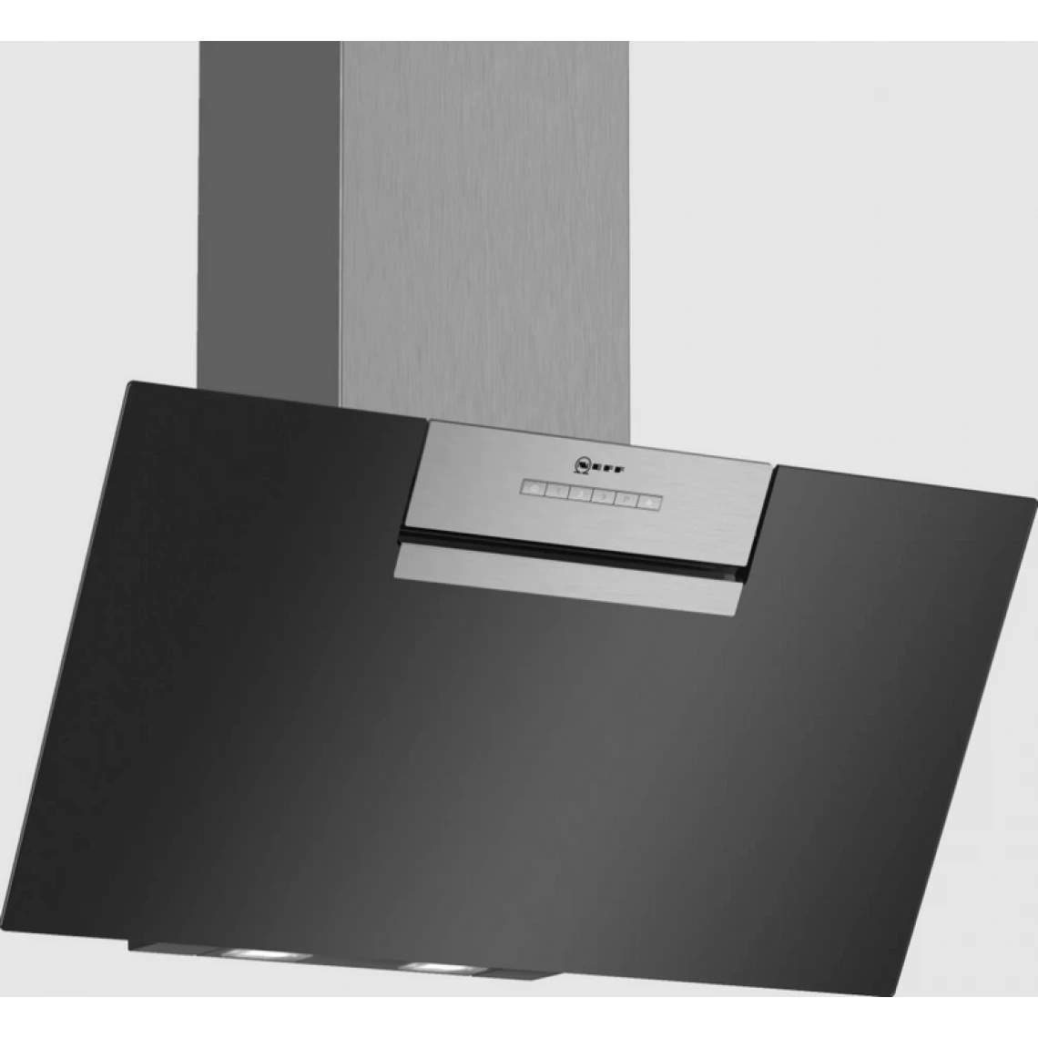 NEFF Hotte Décorative Murale 90cm 60db B 399m3/h Inox/verre - D85iee1s0 - ...