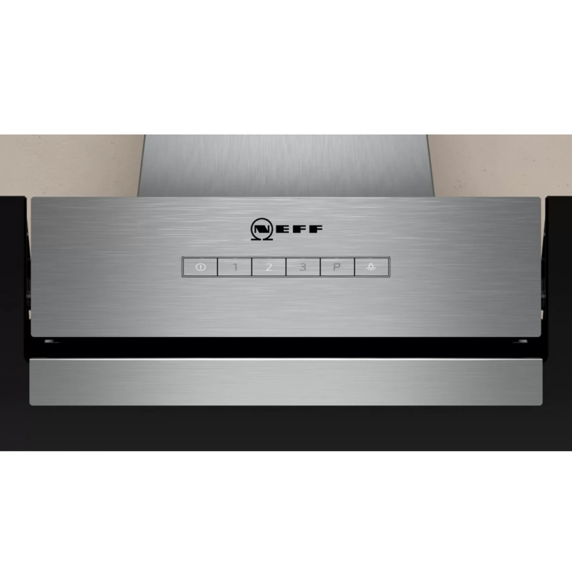 NEFF Hotte Décorative Murale 90cm 60db B 399m3/h Inox/verre - D85iee1s0 - ... – Image 2