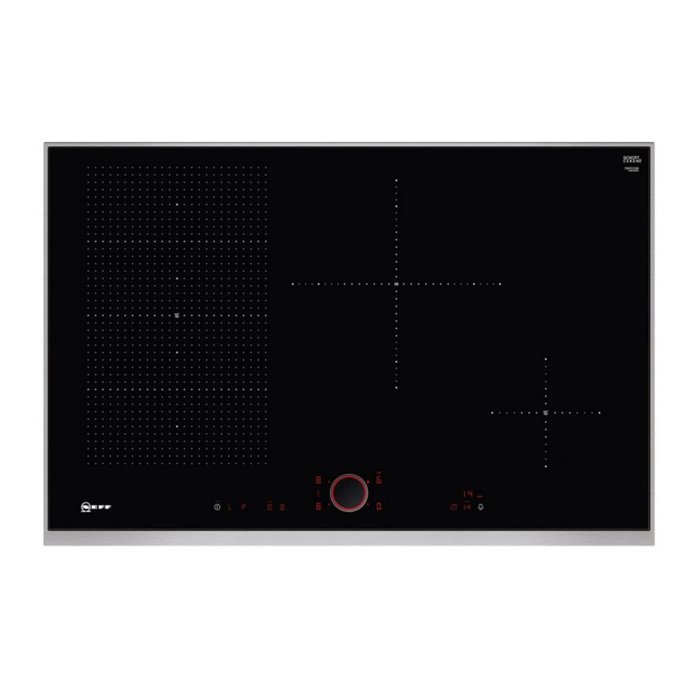 NEFF Table De Cuisson à Induction 83cm 4 Feux 7400w Flexinduction Noir - T... – Image 2