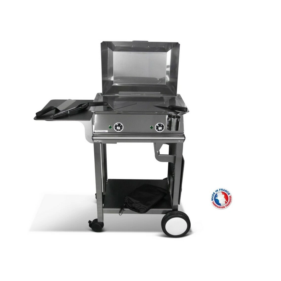 Pack Plancha électrique PLANCHAELEC CLASSIC 600 INOX - CHARIOT RIVOLI – Image 2