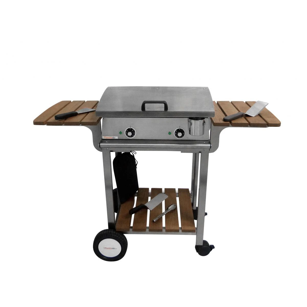 Pack Plancha électrique PLANCHAELEC LUX 600 INOX - CHARIOT ELYSEE 600 – Image 2