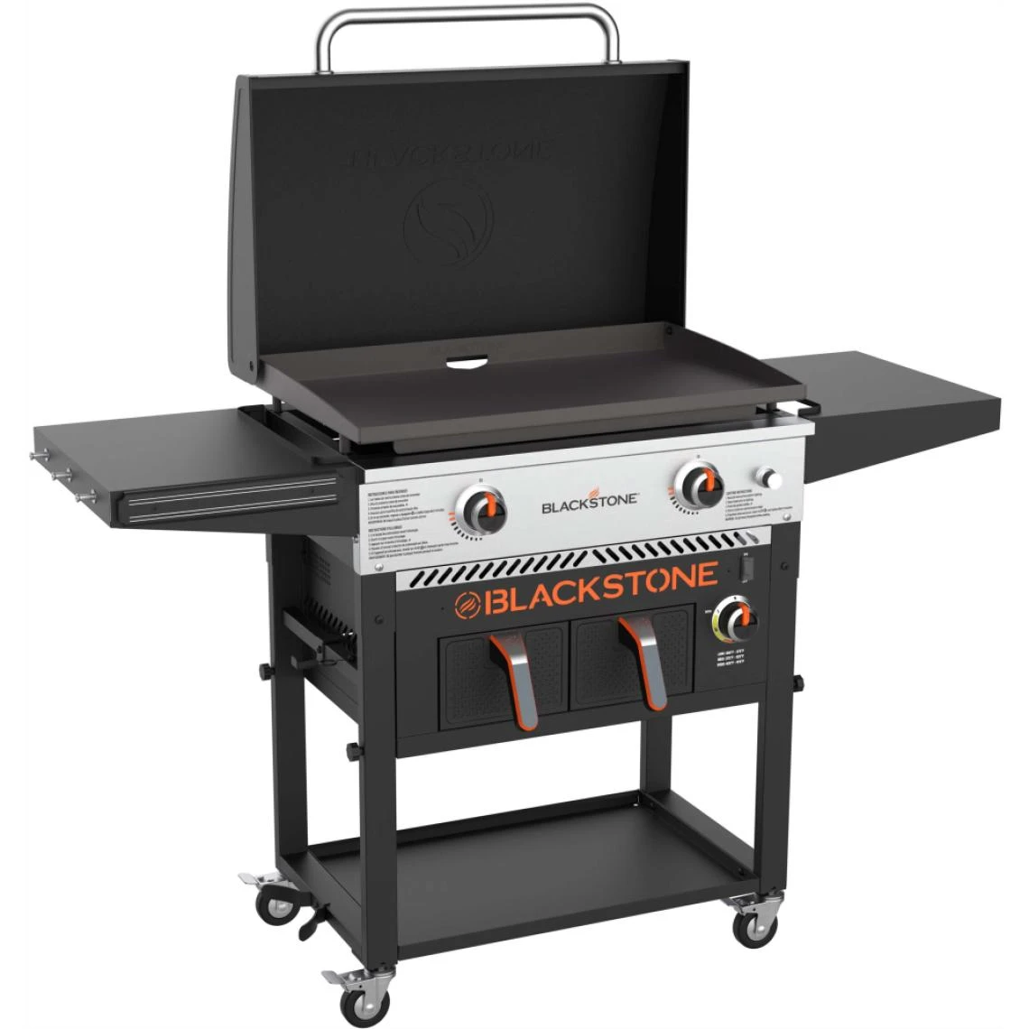 Blackstone Plancha Au Gaz Avec Friteuse à Air Intégrée Airfryer 2 Bruleurs.