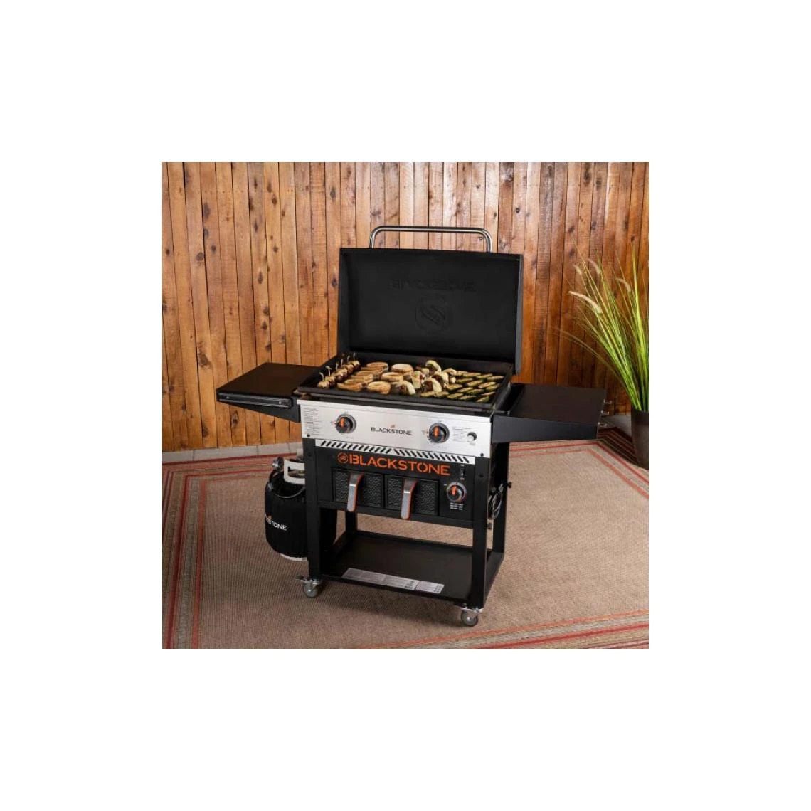 Blackstone Plancha Au Gaz Avec Friteuse à Air Intégrée Airfryer 2 Bruleurs. – Image 2