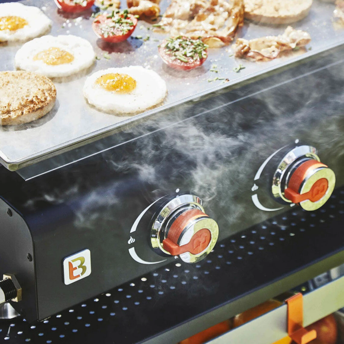 Plancha Au Gaz BRASERO Silvia II G - 3 Brûleurs - 67 X 34 Cm - Inox, ... – Image 4