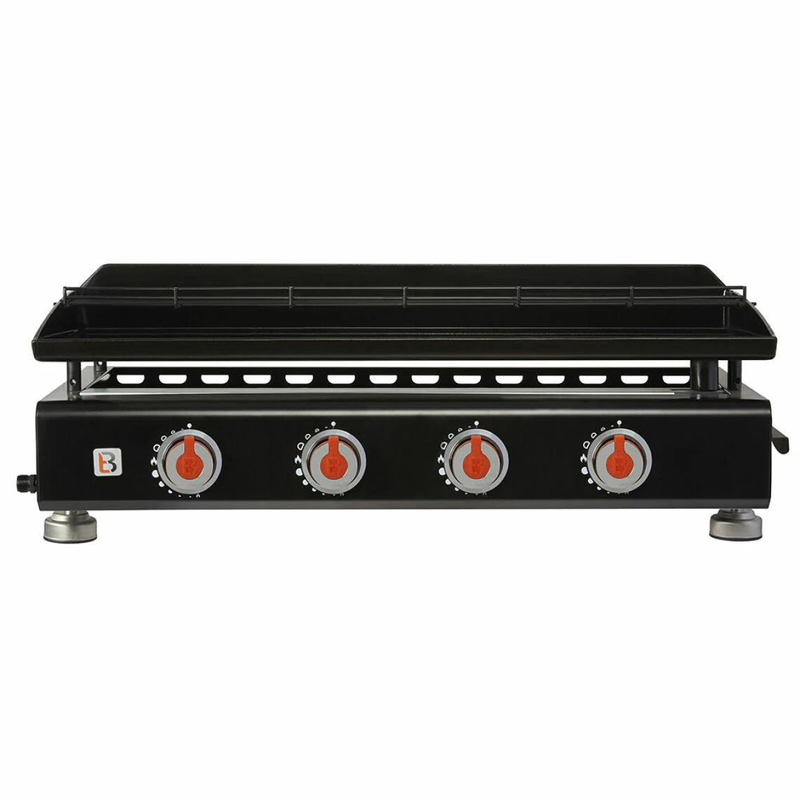 Plancha Au Gaz BRASERO Silvia II G - 4 Brûleurs - 84 X 34 Cm - Acier,... – Image 2