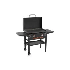 Blackstone Plancha Avec Couvercle Amovible 2 Brûleurs Griddle.