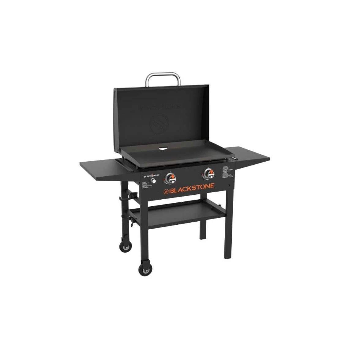 Blackstone Plancha Avec Couvercle Amovible 2 Brûleurs Griddle.
