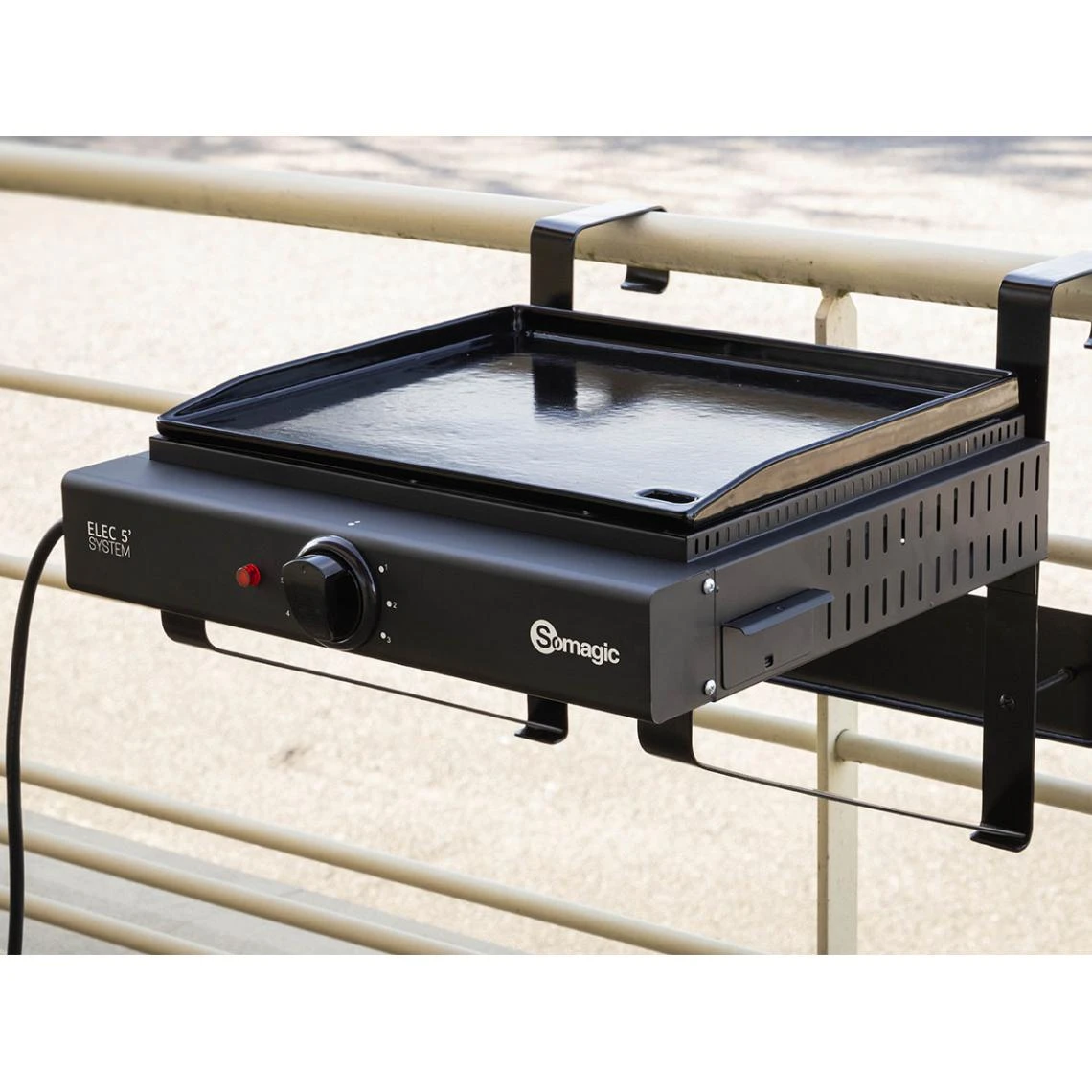 Plancha électrique 1 Brûleur Oliana - 2 KW - Somagic – Image 3