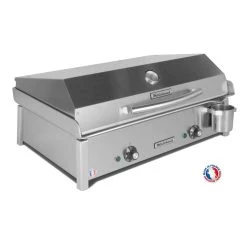 Plancha électrique ANTHEA E650 + Couvercle + 2 Ustensiles - MIRICHAUD