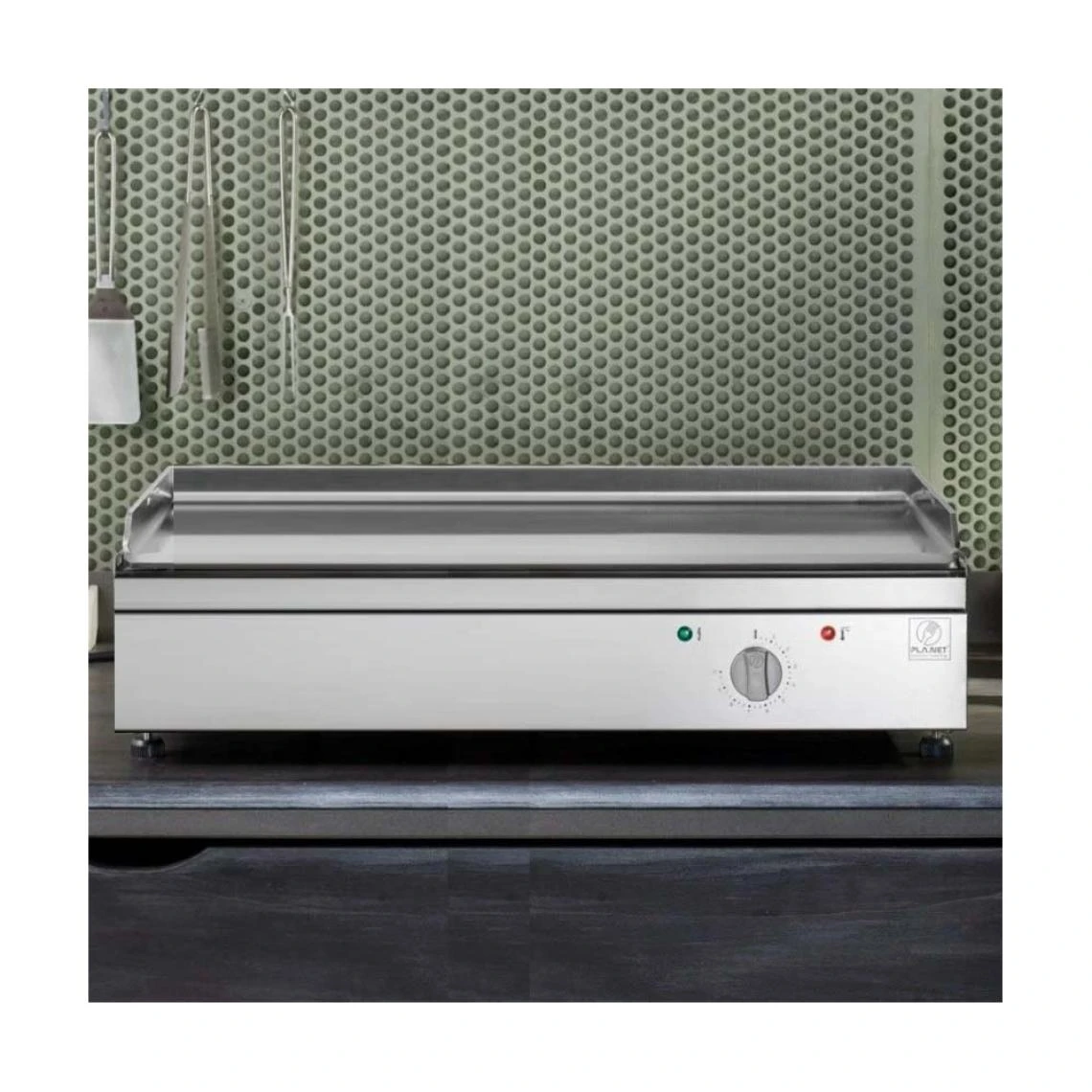 Planet Plancha électrique En Inox Chef 80 Cm Avec Housse. – Image 2