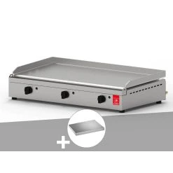 Planet Plancha En Inox Avec Couvercle Amovible Alfa 60 Cm.