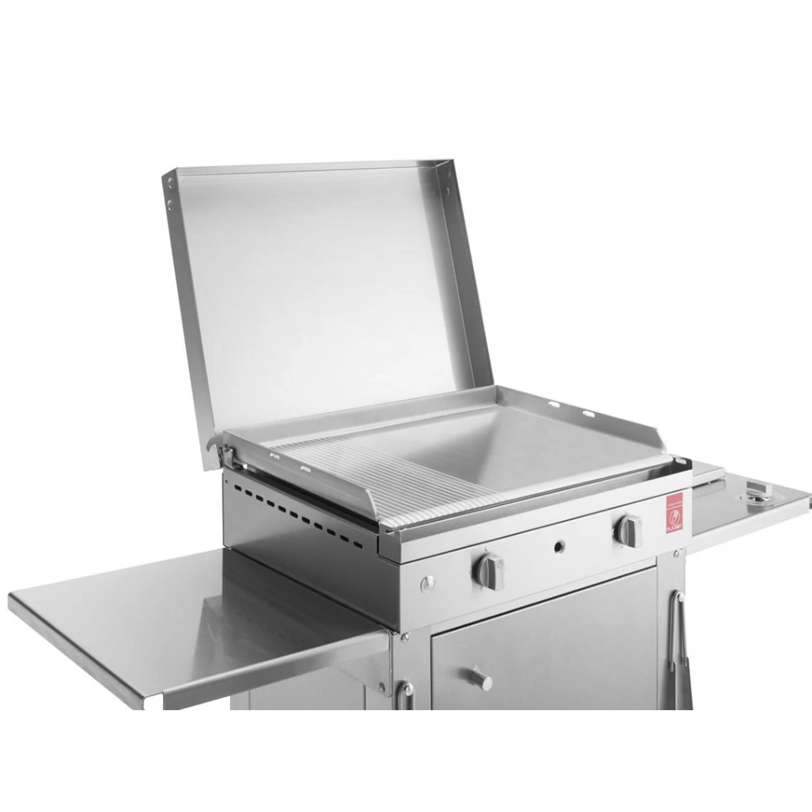 Planet Plancha En Inox Lisse Avec Couvercle Chef 55 Cm. – Image 3