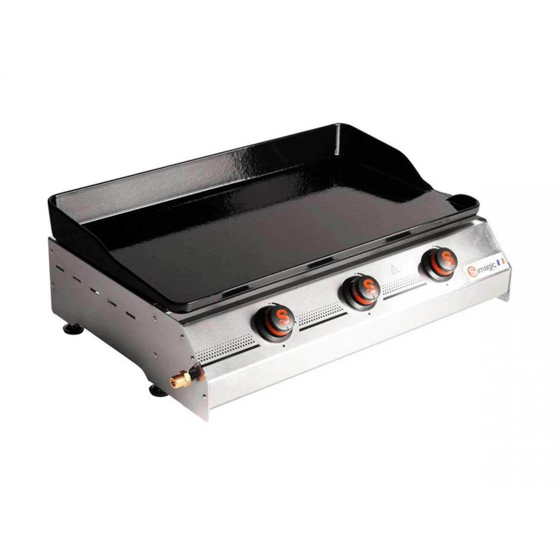 Somagic Plancha Gaz 3 Brûleurs Made In France - 10,5 KW – Image 3