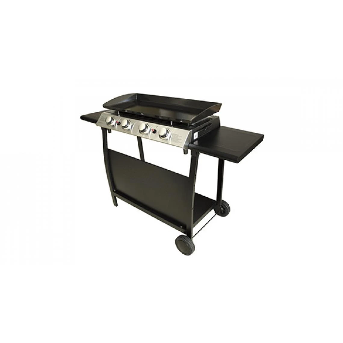 Plancha Gaz Prato 4 Brûleurs + Chariot - Jardideco – Image 3