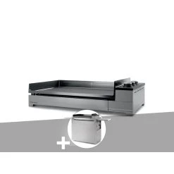 Plancha Gaz Premium 75 Inox Avec Chariot - FORGE ADOUR