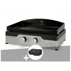 Le Marquier Plancha Gaz Signature Allure 260 Duo + Housse De Protection