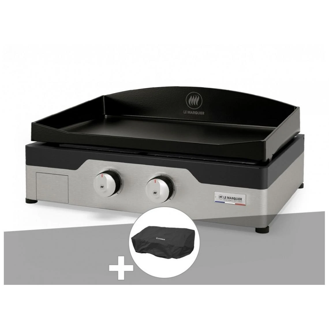 Le Marquier Plancha Gaz Signature Allure 260 Duo + Housse De Protection